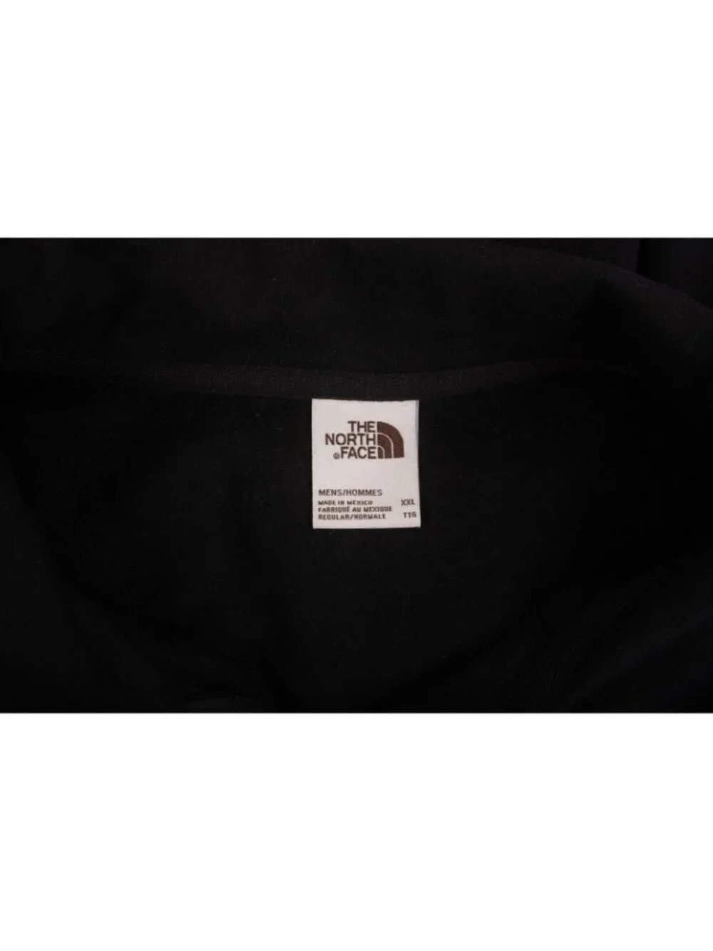 The North Face Heritage Patch Sweatshirt Mens Black Size XXL Quarter Zip NWOT
